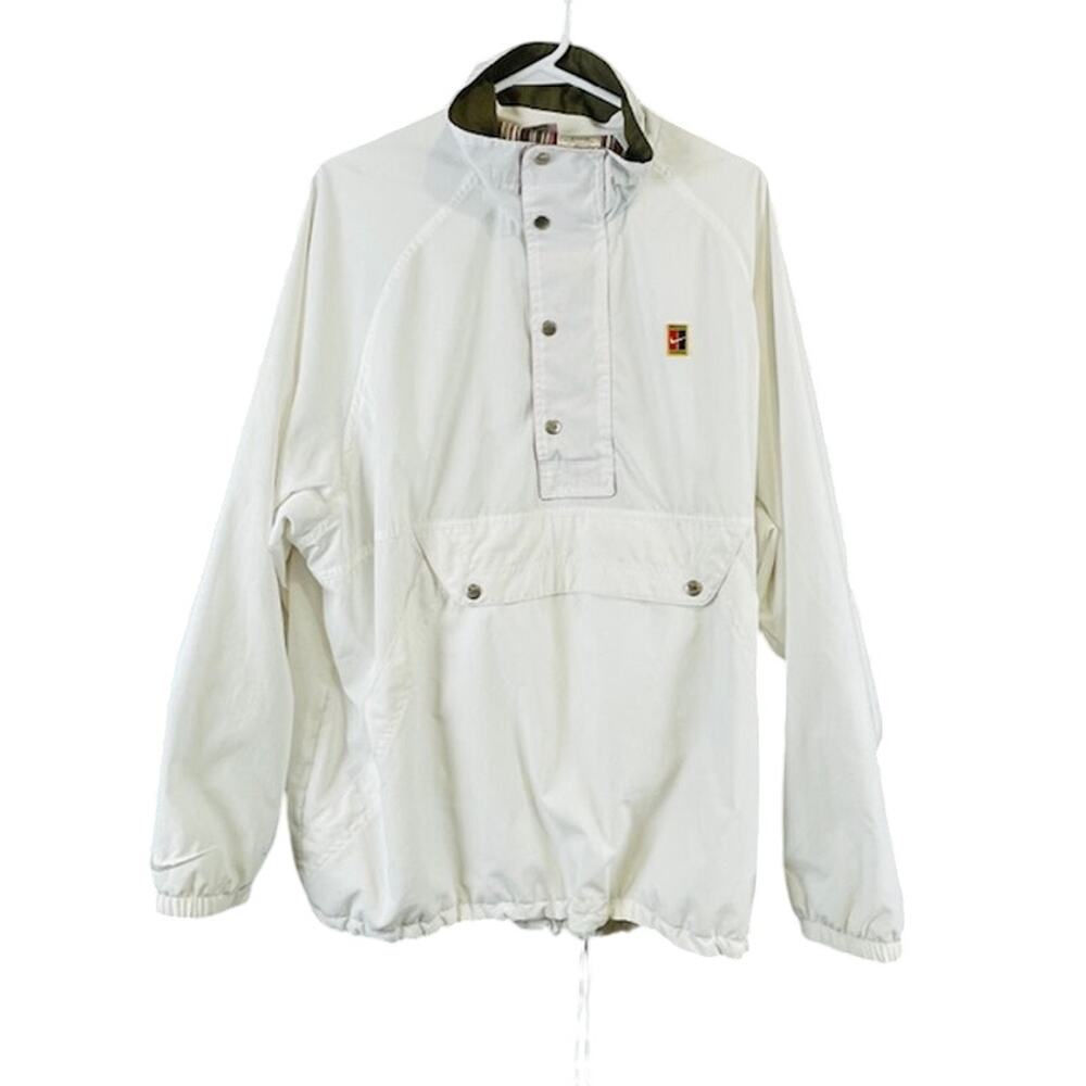Nike VTG-Challenge Court Zip-Up Jacket W/Front Placket Size L